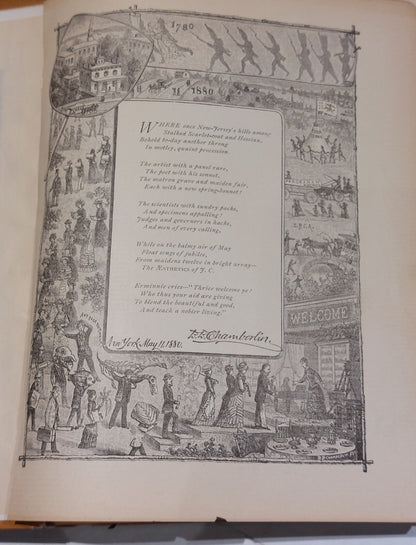 Echoes of the Aesthetic Society Of Jersey City, Thompson & Moreau (1882) Hb Book3