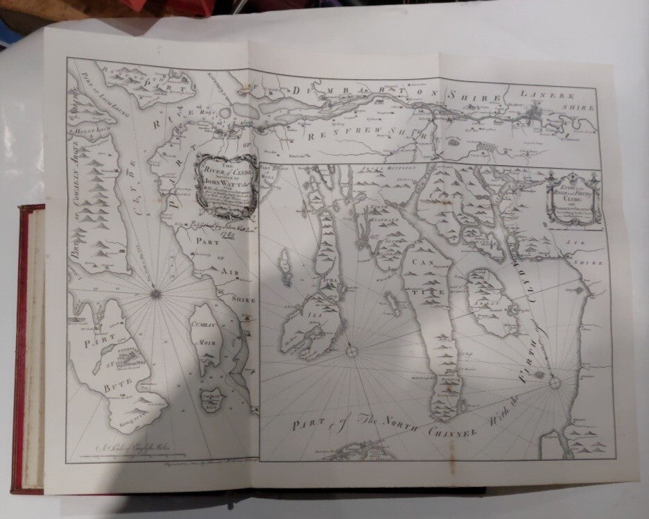 1856 Memorials of the Lineage of James Watt G Williamson 1st Edition With Map7