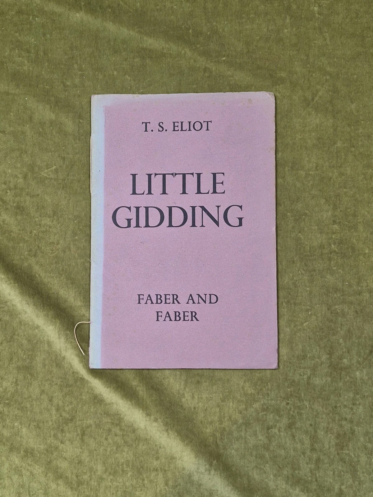 Little Gidding - T S Eliot , Faber & Faber 1942 Original Wraps0