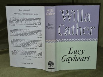 Willa Cather Lucy Gayheart O Pioneers! Sapphira and the Slave Girl A Lost Lady7