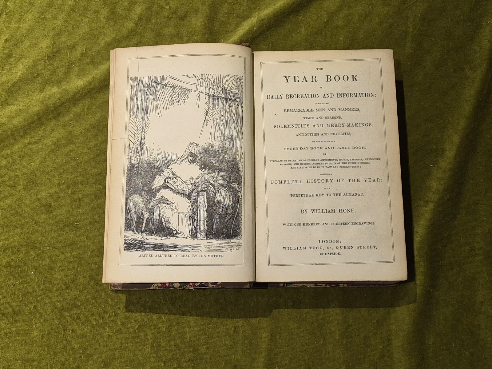 The Year Book of Daily Recreation and Information - William Hone -Tegg est. 18325