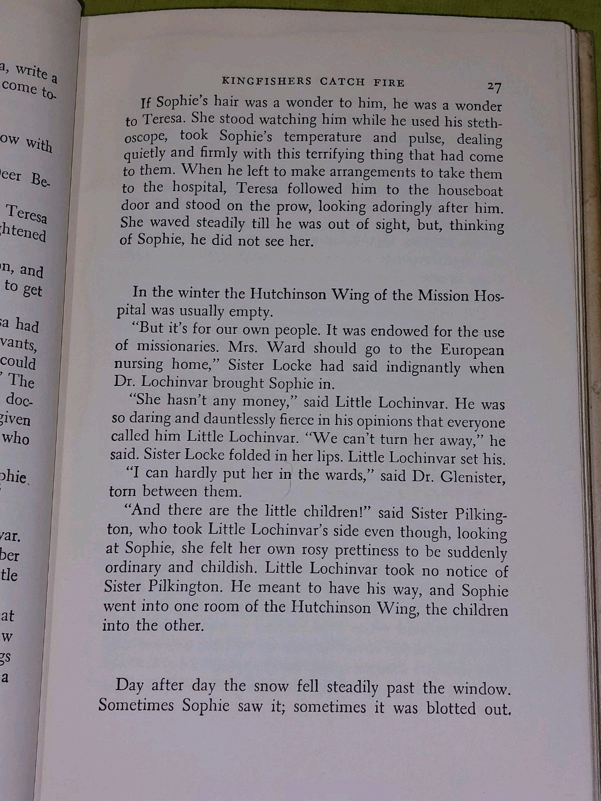 Kingfishers Catch Fire Godden (1953) Viking Press9