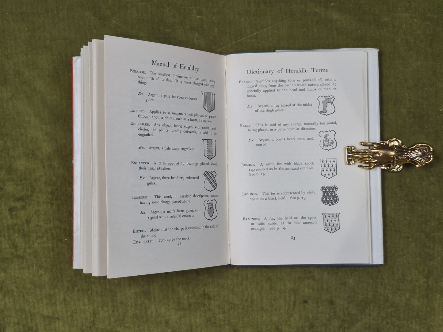 1952 'A Manual of Heraldry' Sir Francis J. Grant Vintage Hardback Dust Jacket VG5