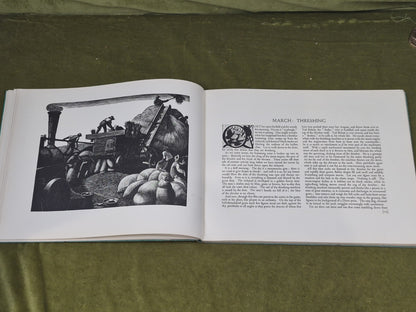 The Farmer's Year - Clare Leighton , Collins 1933 1st HB5