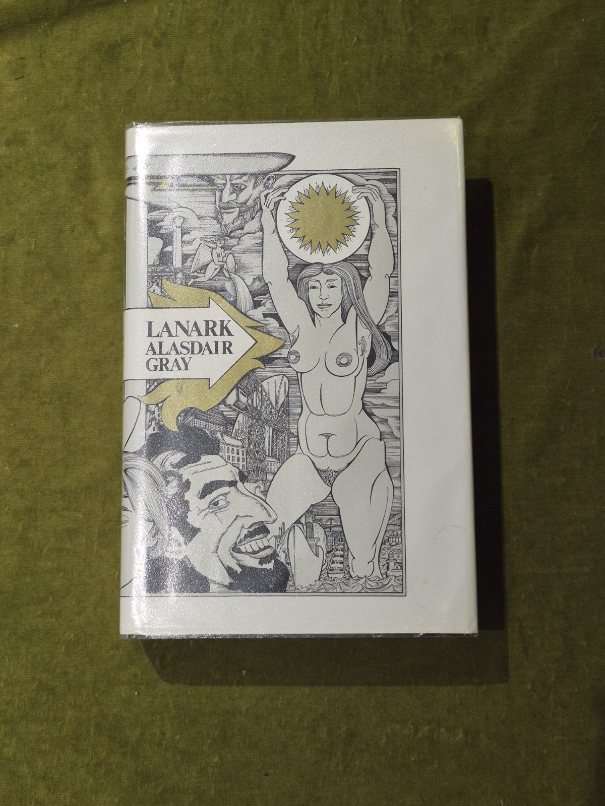 Lanark : A Life in 4 Books by Alasdair Gray - Canongate 1981 1st Edition HB DJ0