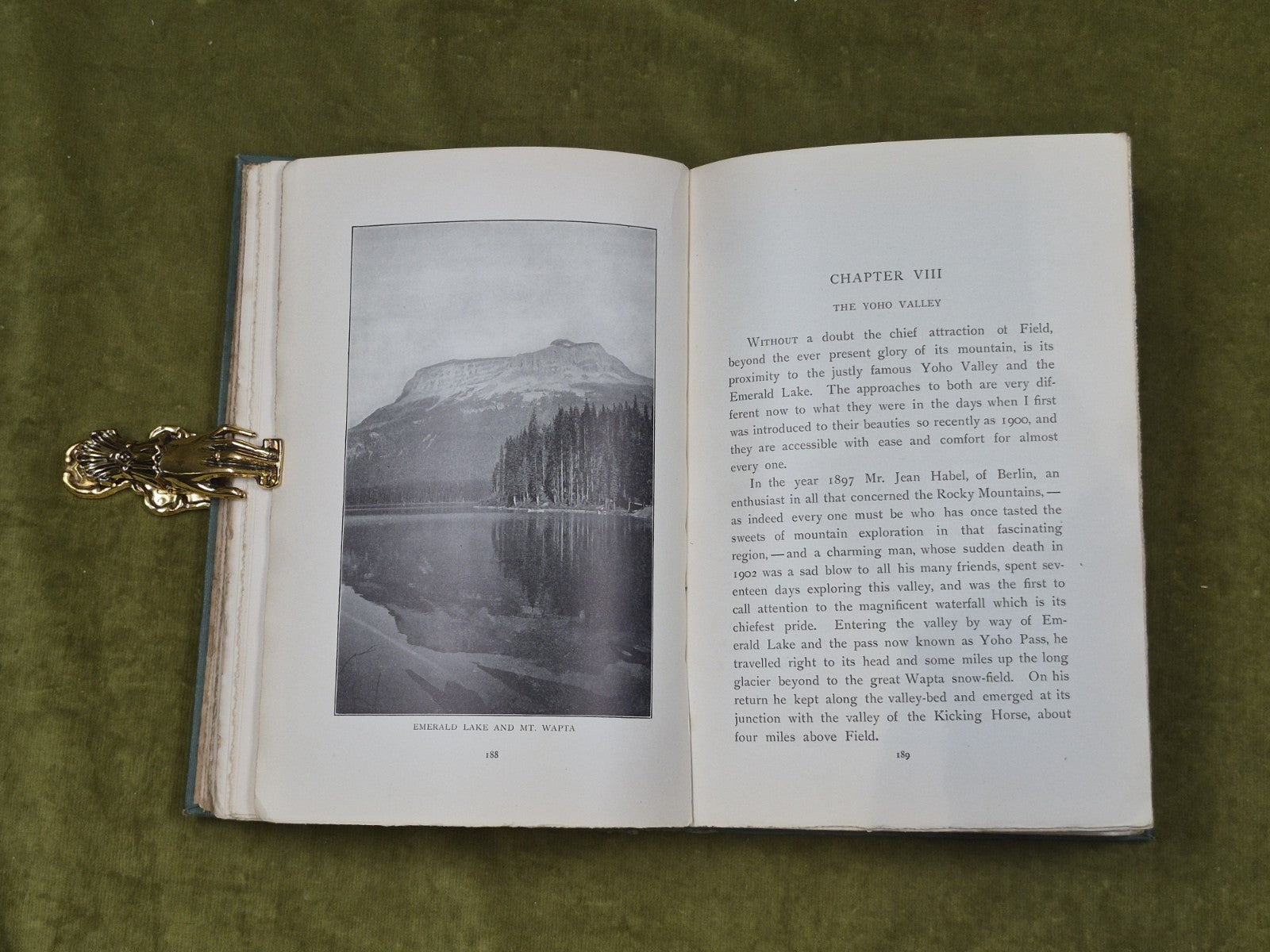 IN THE HEART OF THE CANADIAN ROCKIES - James Outram , Macmillan  1906 1st/2nd7