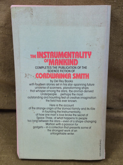 The Instrumentality of Mankind by Cordwainer Smith 1979 PB 1st Edition1