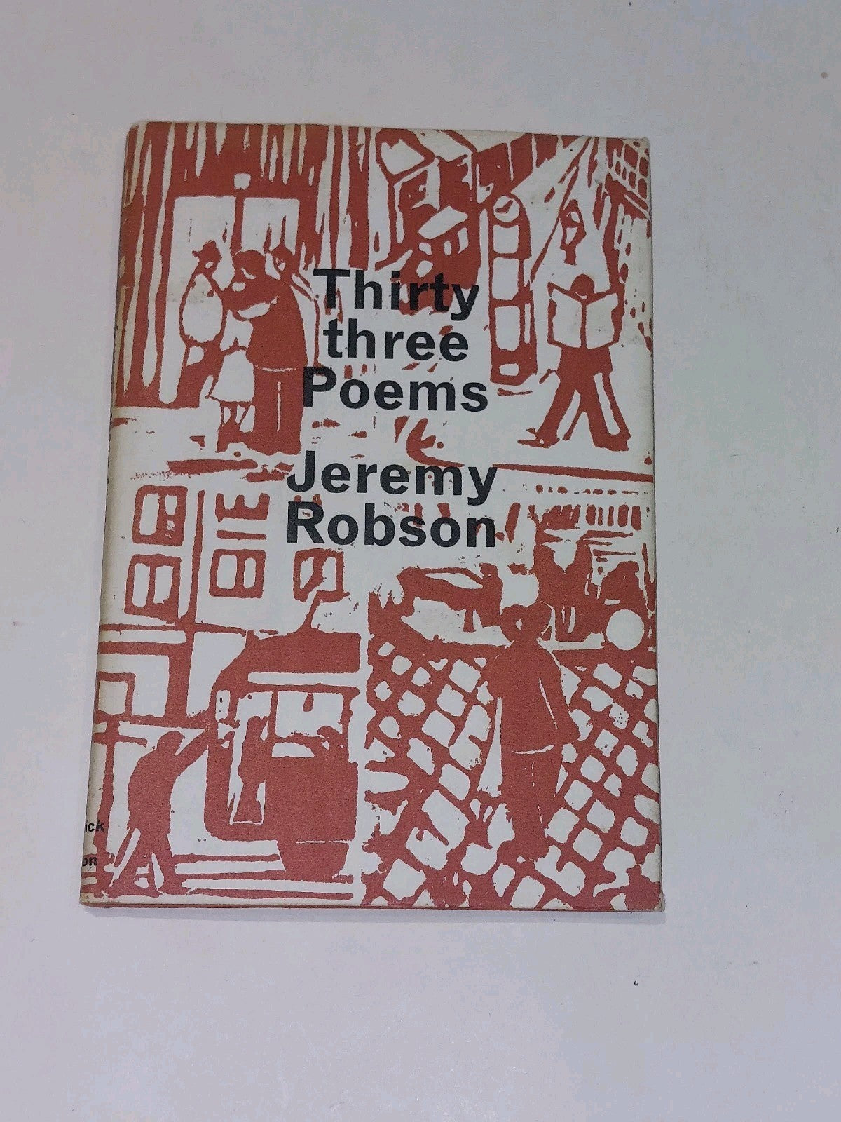 Thirty Three Poems By Jeremy Robson (1964) Hb Book With Dustjacket0