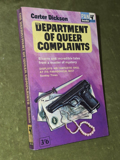 Carter Dickson Department of Queer Complaints Pan 19630