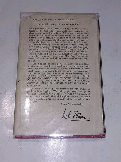 Biggles Follows On By Captain W. E. John's, 1st Edition (1952) Hb Book3