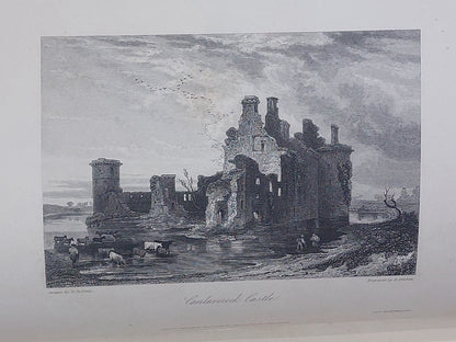 Landscape Illustrations of The Waverley Novels 1832 Leather-bound & Provenance 8
