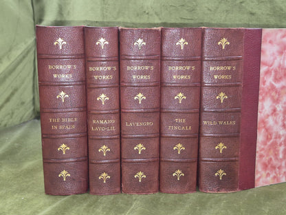 George Borrow John Murray Wild Wales Lavengro Ramano Lavo-Lil Bible in Spain 1