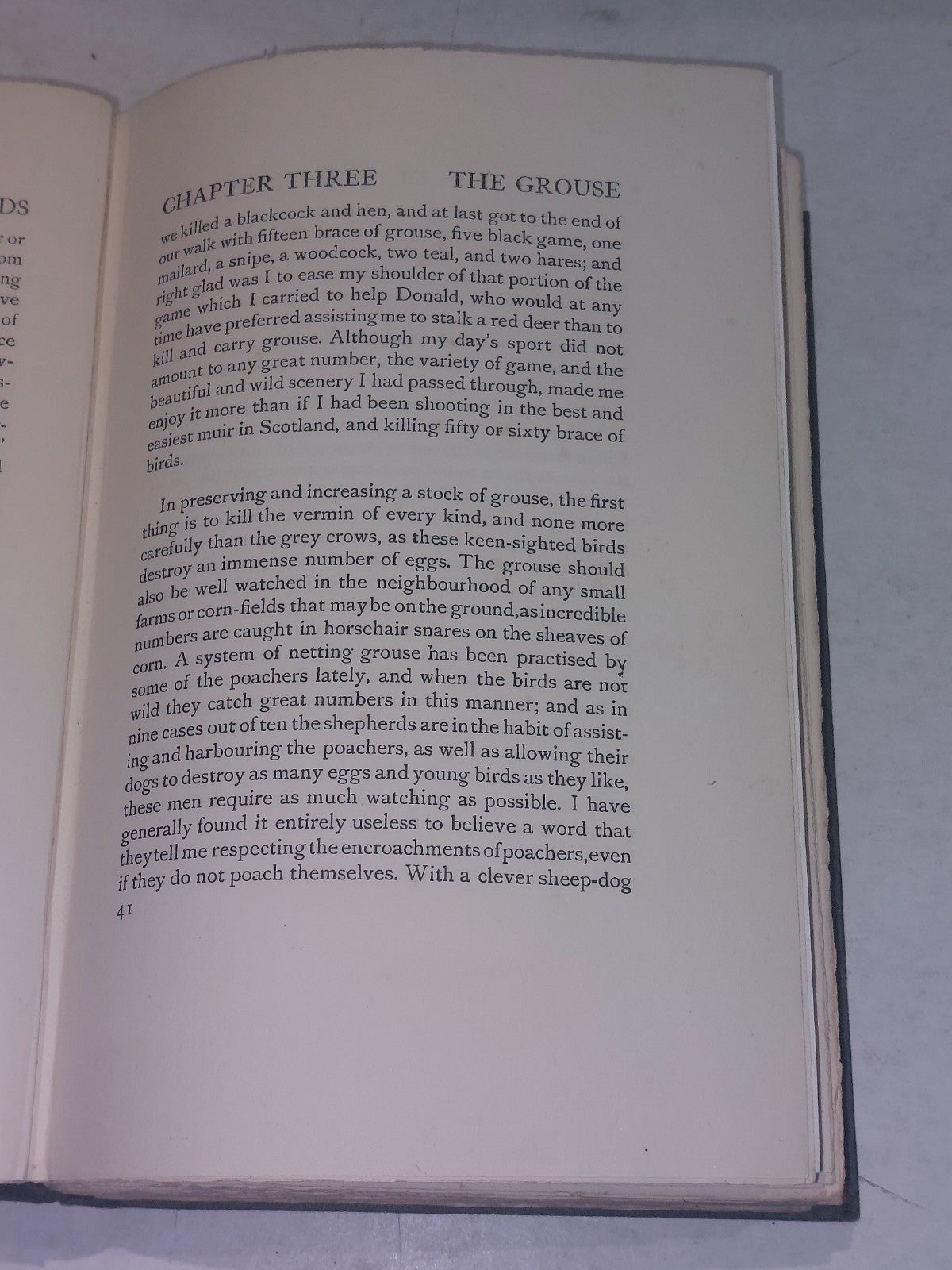 Wild Sports And Natural History Of The Highlands, Charles St John	 (1927) Hb3