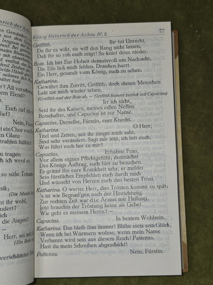 Shakespeares Sämtliche Dramen Phaidon 4 Bänden Schlegel Tiecksche Übersetzung12
