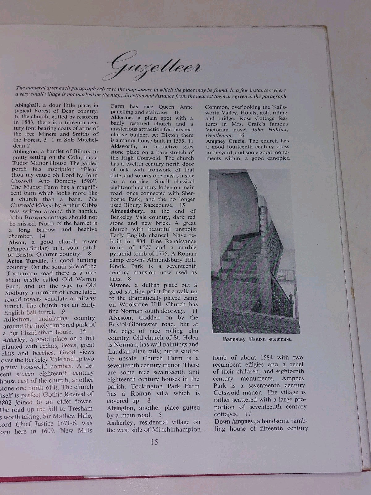 Gloucestershire : A Shell Guide 1st ed (1939) By Anthony West [Faber & Faber] Hb6