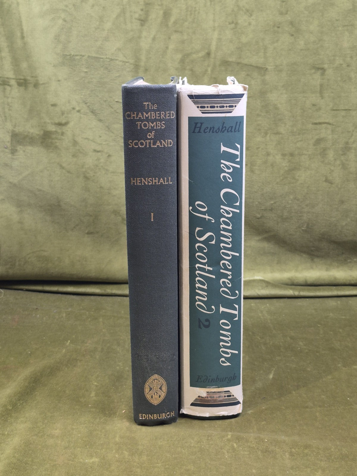 The Chambered Tombs of Scotland By Audrey Shore Henshall in 2 Vols 19632