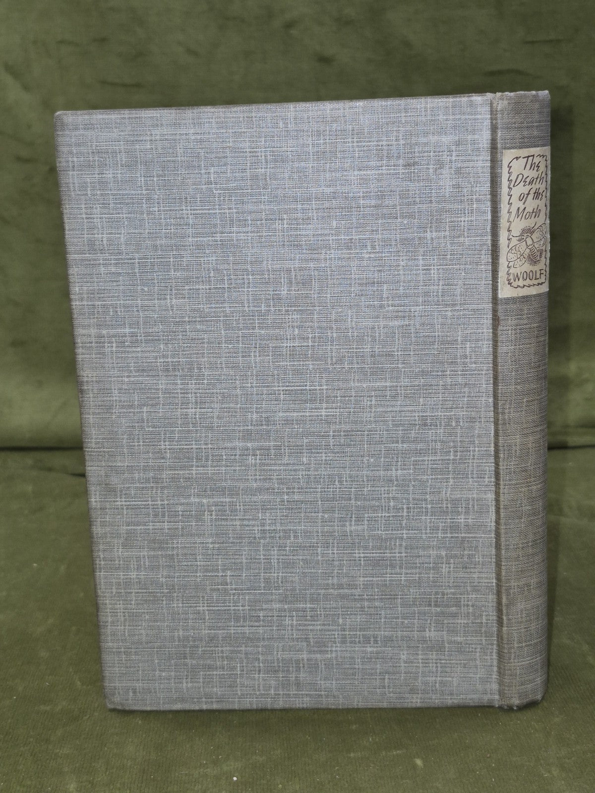 Virginia Woolf The Death of the Moth 1943 Readers Union Hogarth Press First Ed1