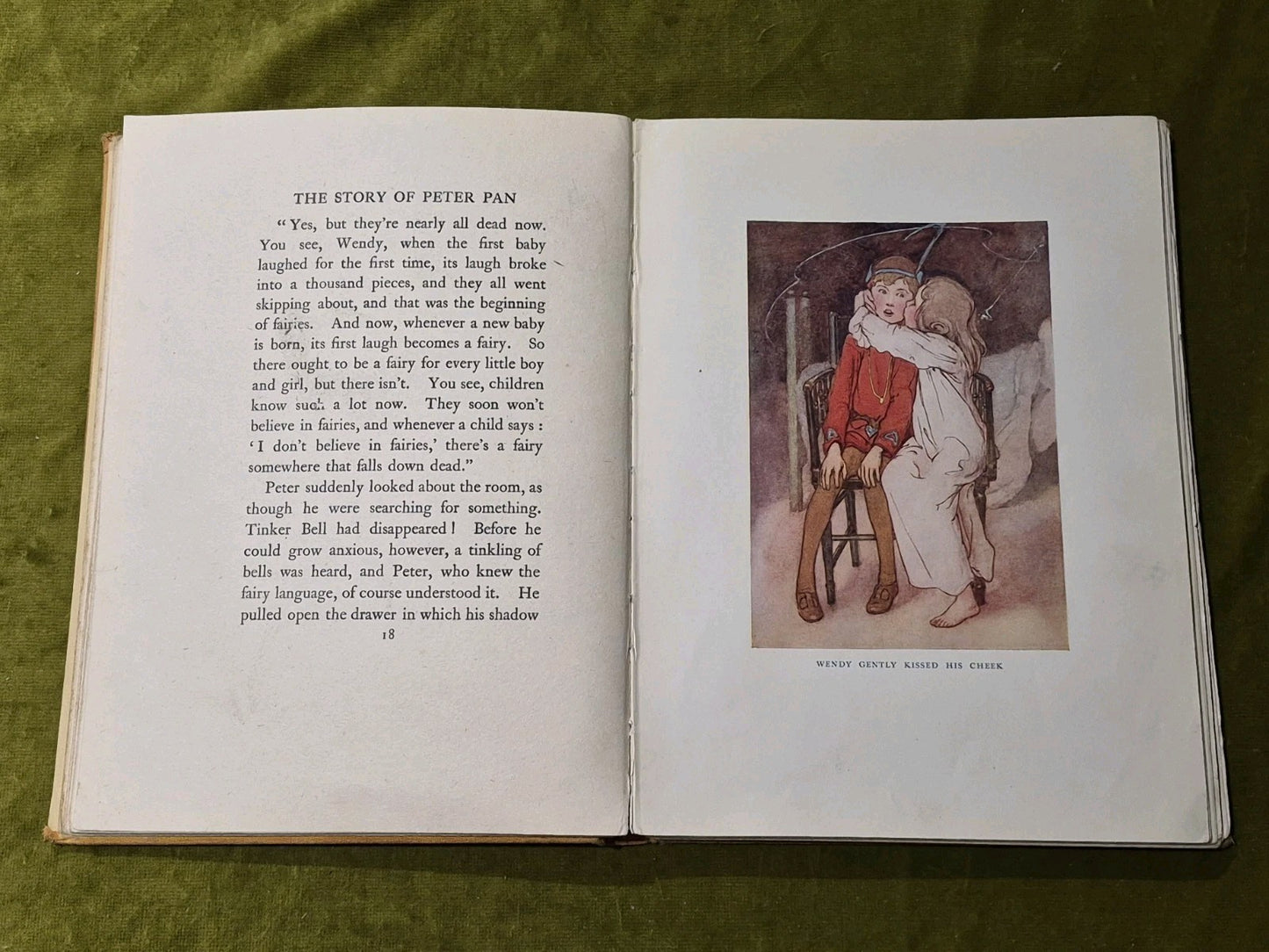 The Peter Pan Picture Book -1925 Vintage HC- Alice B Woodward & Daniel O'Connor11