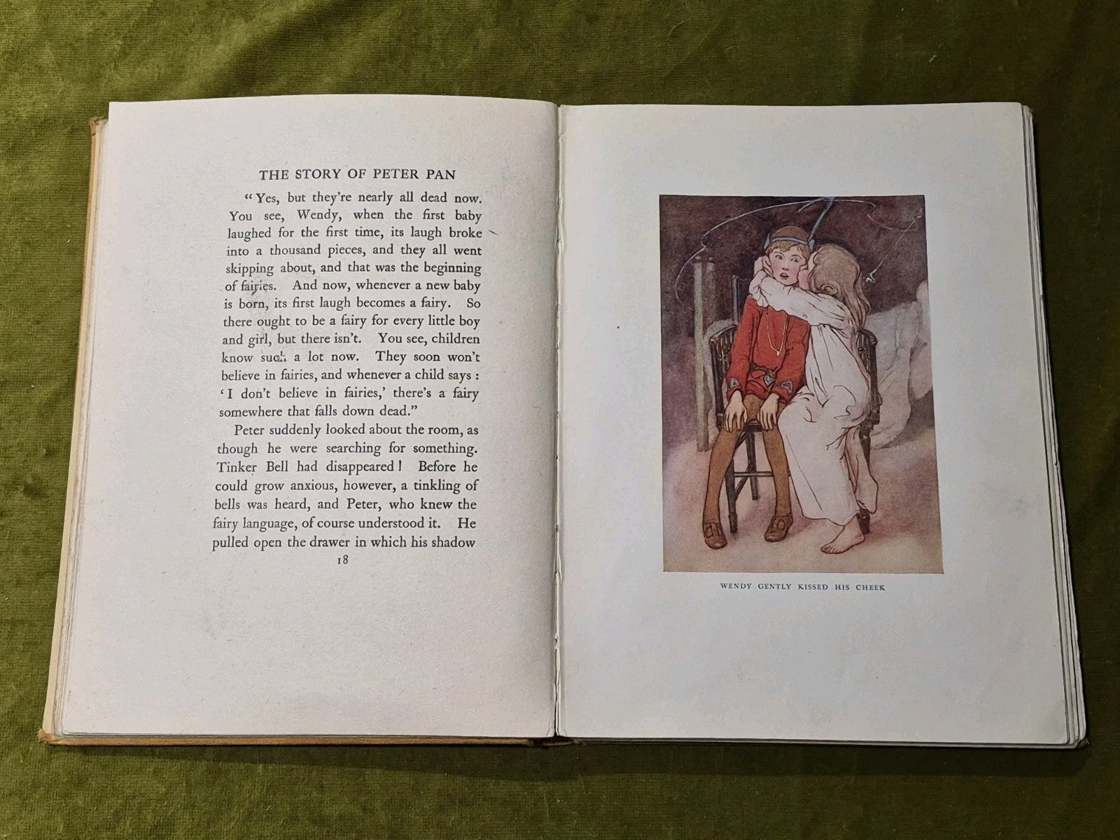 The Peter Pan Picture Book -1925 Vintage HC- Alice B Woodward & Daniel O'Connor11