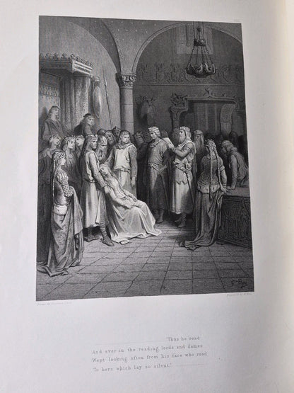 Idylls of The King Alfred Tennyson Gustave Doré Edward Moxon and Co 186816