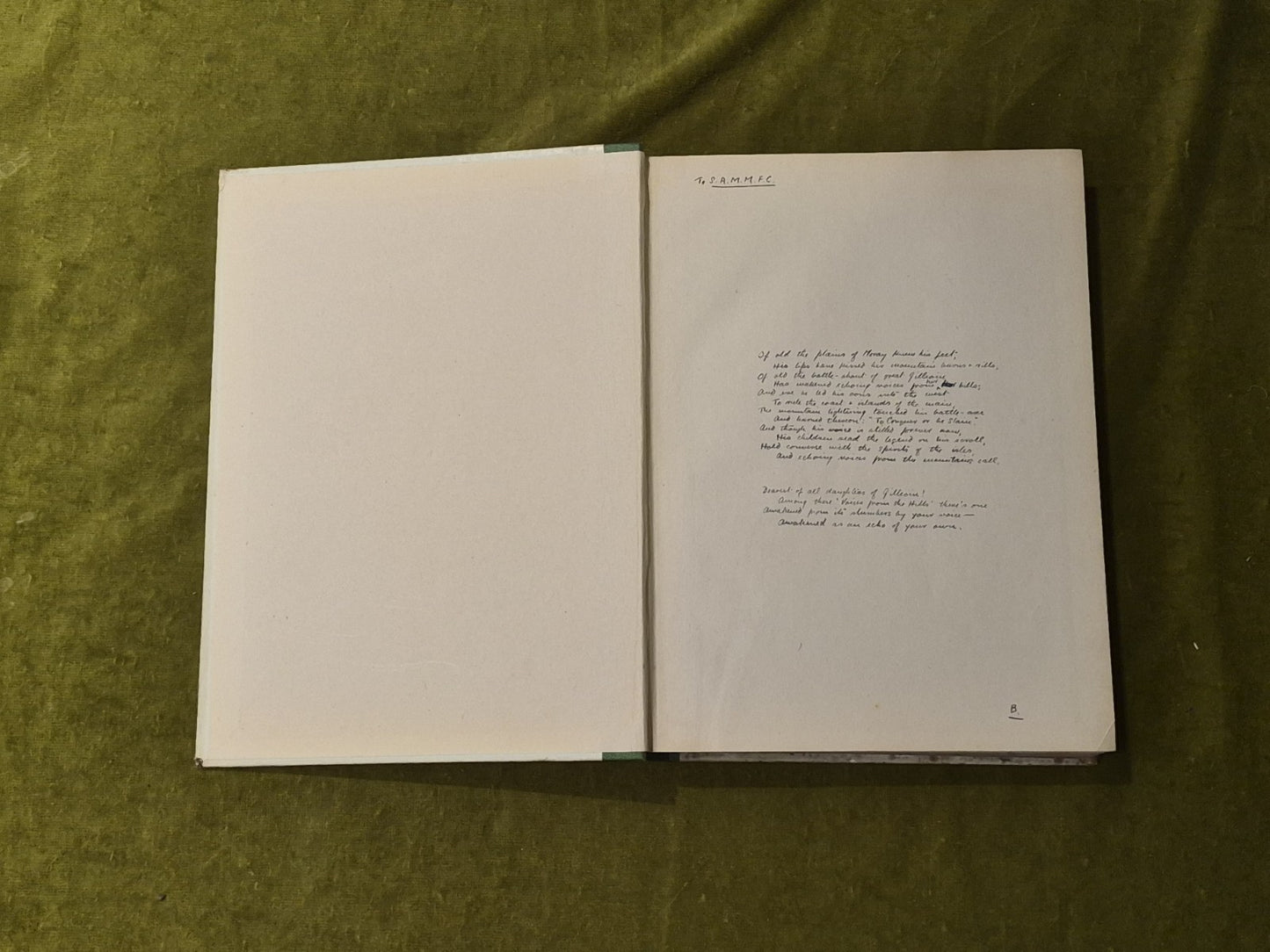 Voices from the Hills a Memento of the Gaelic Rally 1927 - Highland 1927 1st Ed3
