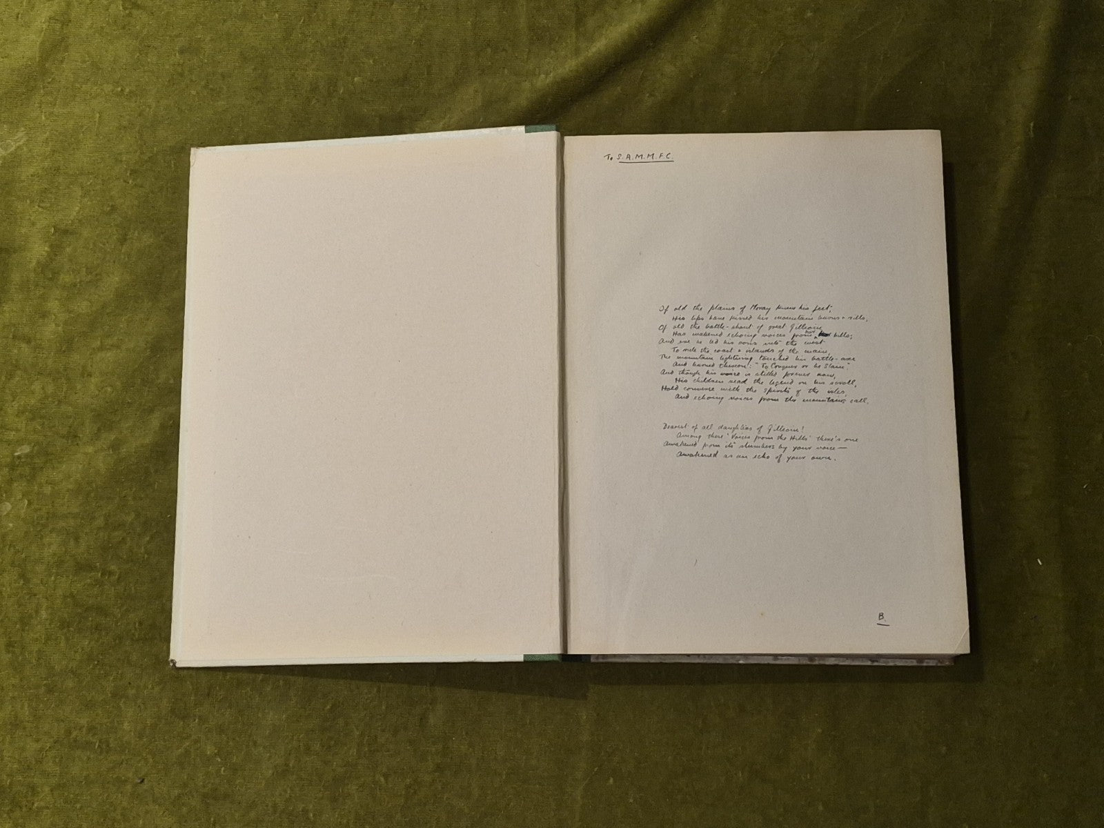 Voices from the Hills a Memento of the Gaelic Rally 1927 - Highland 1927 1st Ed3