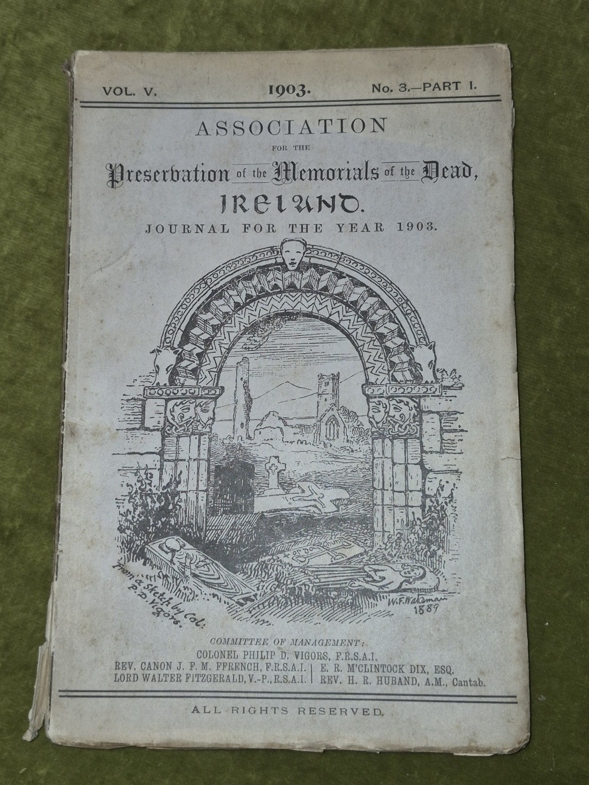 Ireland Preservation of the Memorials of the Dead Assorted Issues 1895-1911 8