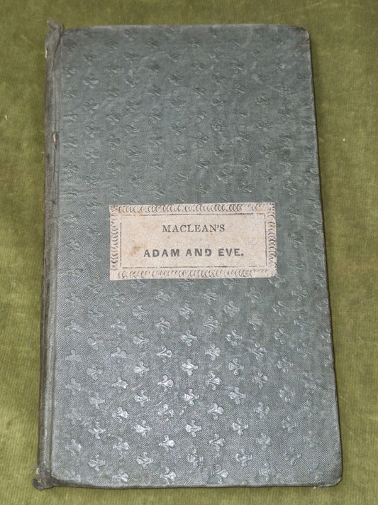 Adhamh Agus Eubh Craobh Sheanachais nam Gael Lachlan 1837 Mac'leon0