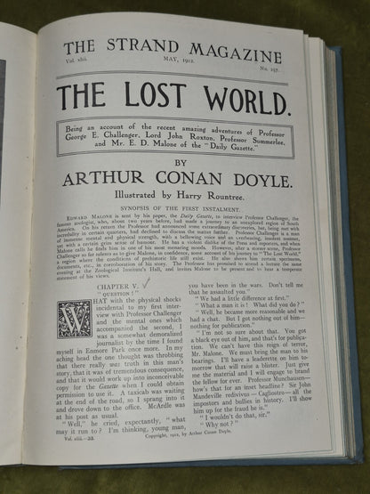 The Strand Magazine 1912 Conan Doyle The Lost World 5