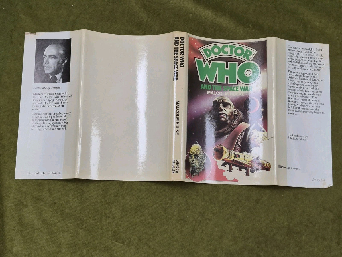 Doctor Who and the Space War Hardback Malcolm Hulke 1978 Second Impression2