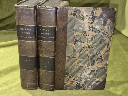 An History of the Christian Church 1795 Gregory Two Volumes Set0