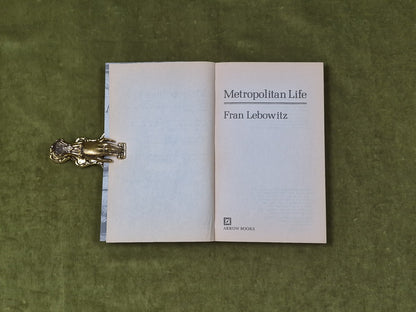 Metropolitan Life by Fran Lebowitz , Arrow 1980 Paperback4