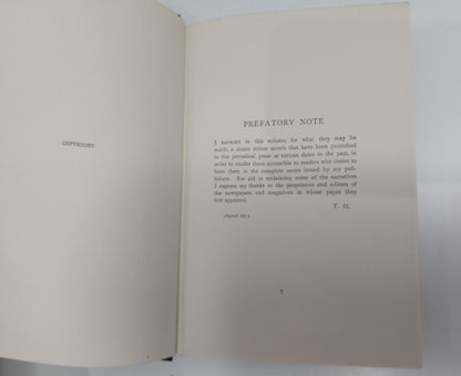 1st Edition 1st Print 1913 A CHANGED MAN Thomas Hardy Wessex Novels XVIII4