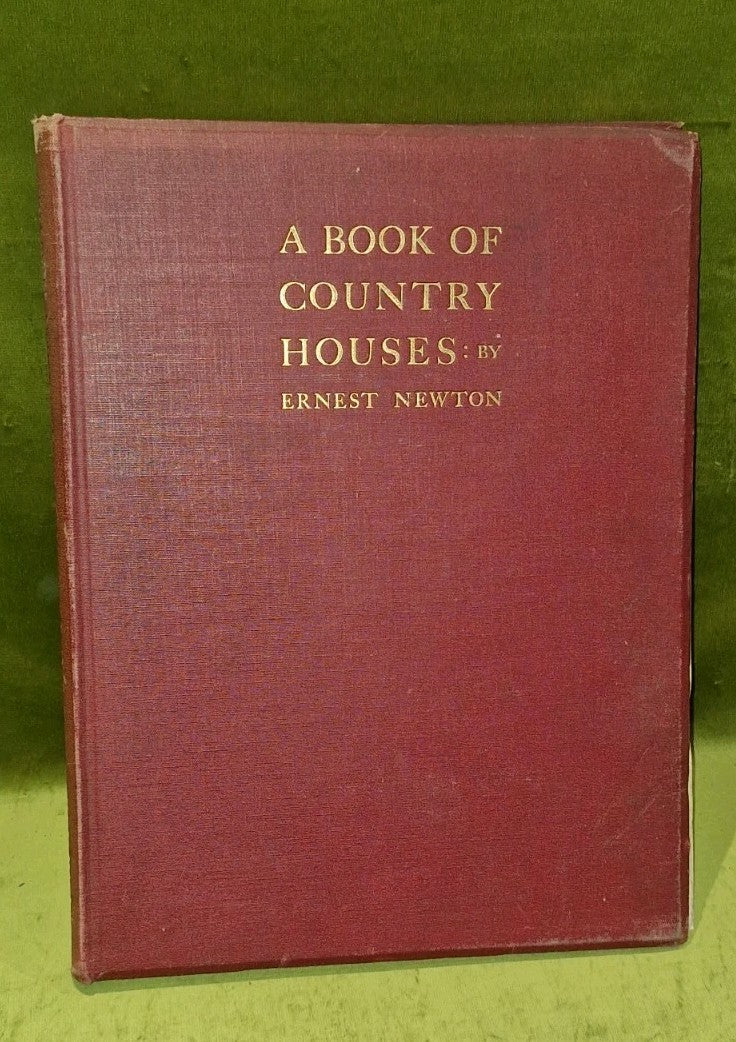 1903 A Book of Country Houses- Ernest Newton 62 Plates 1st Edition0