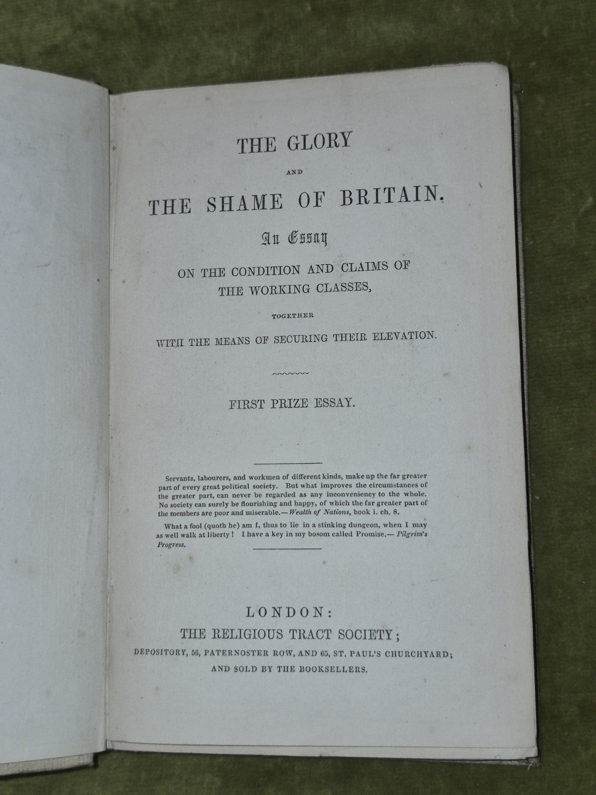 The Glory and The Shame of Britain An Essay The Religious Tract Society5