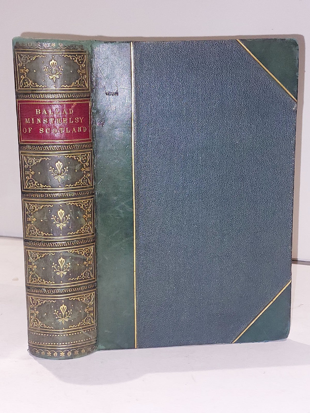 The Ballad Minstrelsy of Scotland, Romantic. Alison & Ross 1872 With Provenance 0