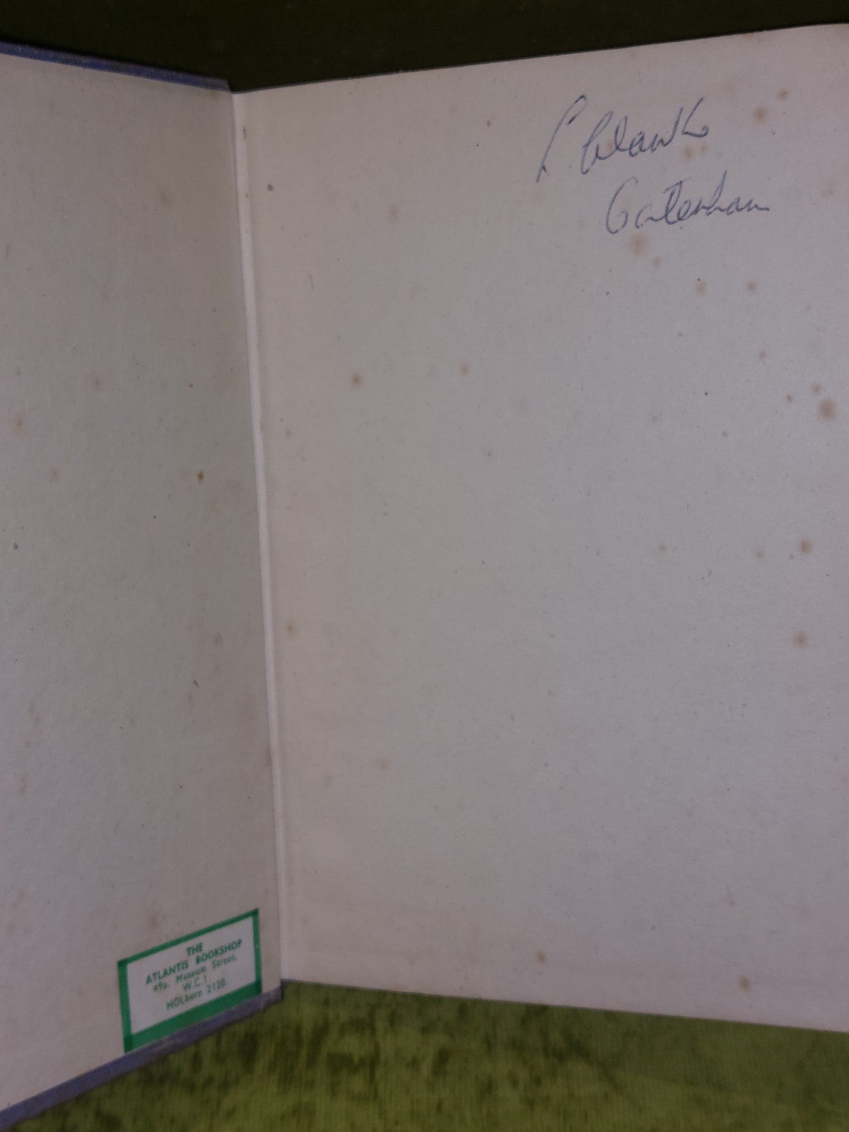 A VOYAGE TO ARCTURUS By DAVID LINDSAY (1946) Second Edition3