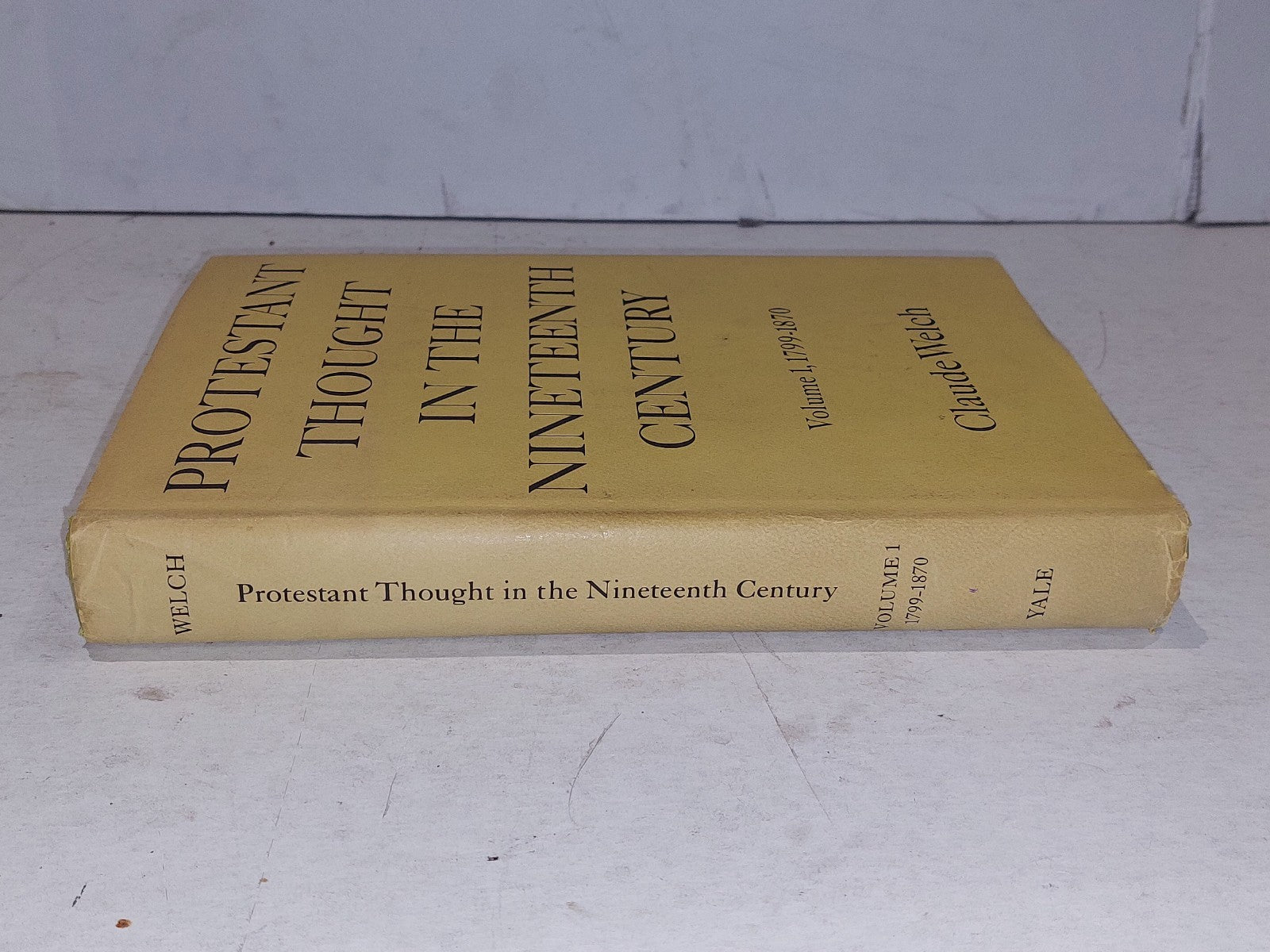 Protestant Thought in the Nineteenth Century [Vol. 1](1972) Hb Book1