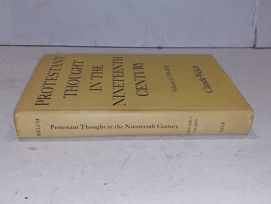 Protestant Thought in the Nineteenth Century [Vol. 1](1972) Hb Book1