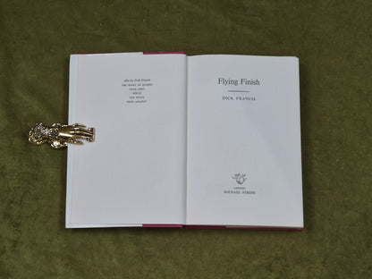 Flying Finish - Dick Francis , Michael Joseph 1st 1966 HB DJ4