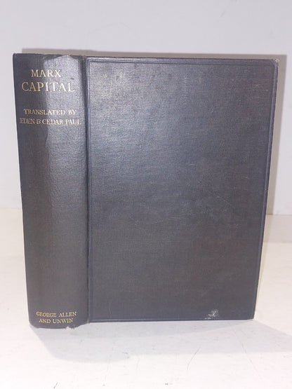 Marx Capital By Karl Marx [George Allen & Unwin] Hb Book0
