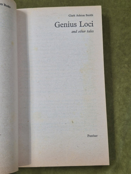 Clark Ashton Smith Genius Loci 1972 Panther Books4
