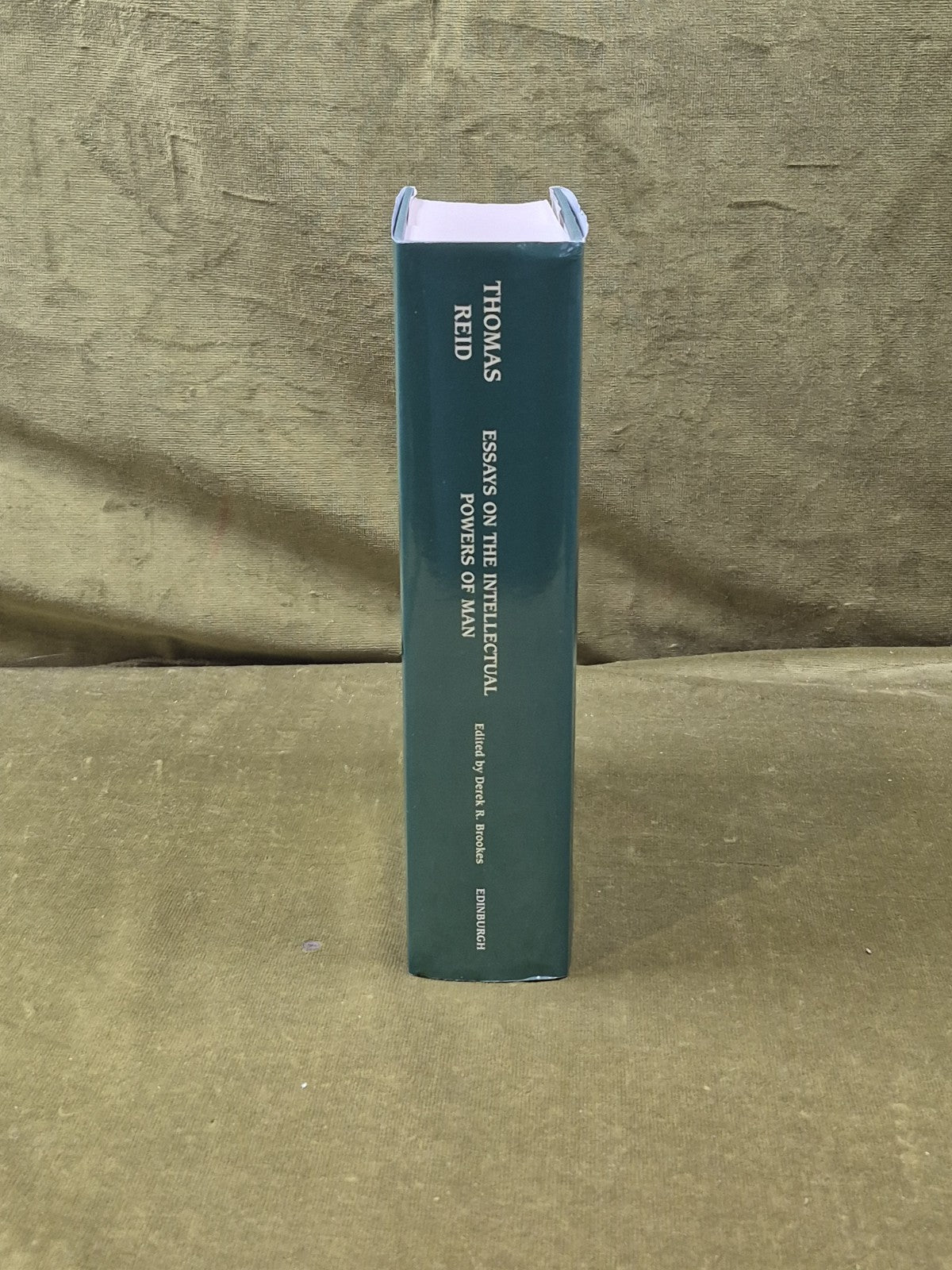 Thomas Reid - Essays on the Intellectual Powers of Man -Edinburgh Uni 2002 HB DJ2