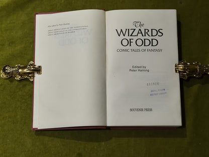 Peter Haining - The Wizards of Odd Comic Tales of Fantasy 1st Ed 19965