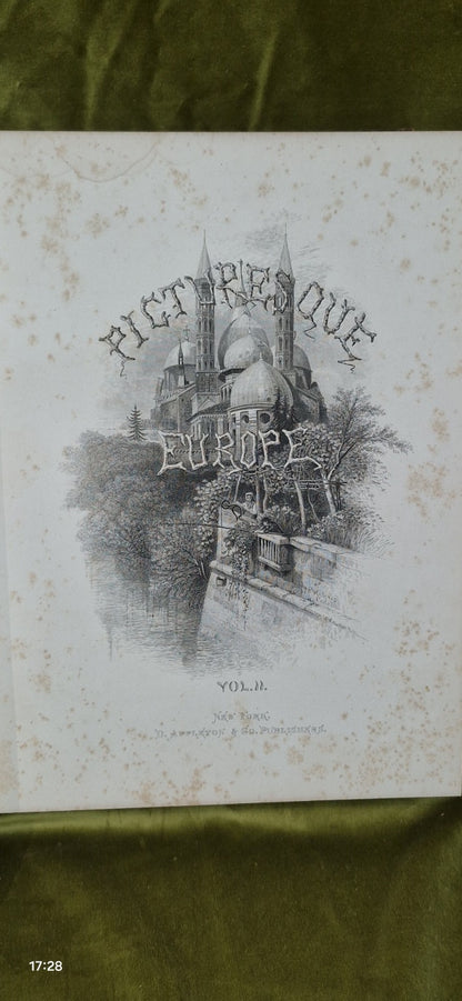 Picturesque Europe: Great Britain and the Continent 3 Volumes (First 1875-1879)10