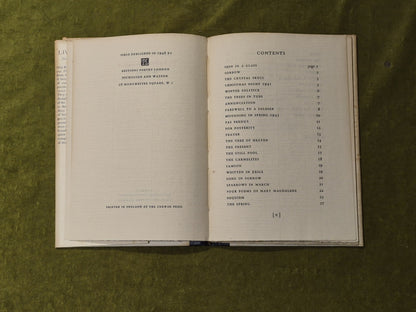 Living in the Time - Kathleen Raine , Editions Poetry 1946 1st HB DJ6