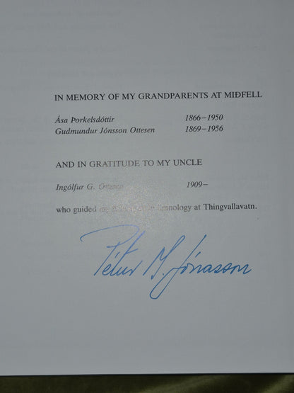 Jonasson, Petur M. (editor) ECOLOGY OF OLIGOTROPHIC, SUBARCTIC THINGVALLAVATN5