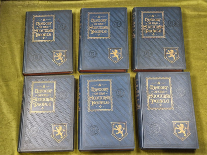 A History of The Scottish People in 6 Vols - Thomas Thomson , Blackie 18931