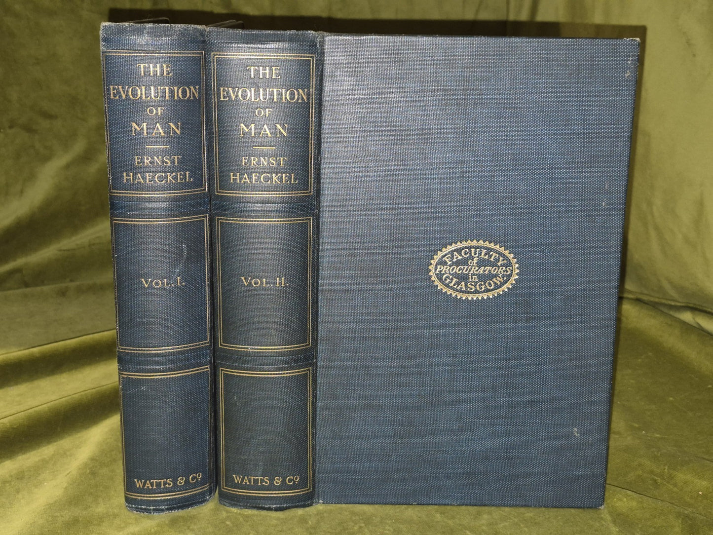 The Evolution of Man (1905) Complete Two Volumes Ernst Haeckel0