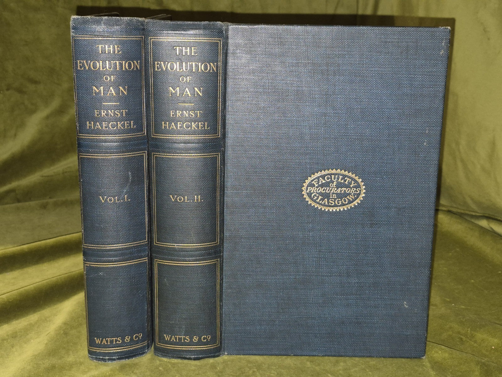 The Evolution of Man (1905) Complete Two Volumes Ernst Haeckel0